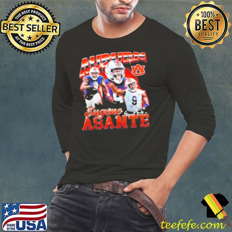 Eugene Asante Auburn Tigers Bootleg Long Sleeve Tee