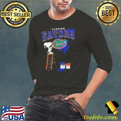 Florida Gators Snoopy Painting Shirt