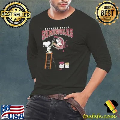 Florida State Seminoles Snoopy Painting Shirt