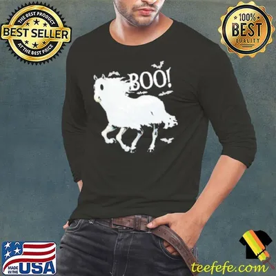 Ghost Horse Boo Halloween Shirt