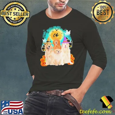 Golden Retriever Halloween shirt
