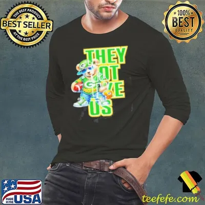 Green Bay Packers bear they not like us shirt