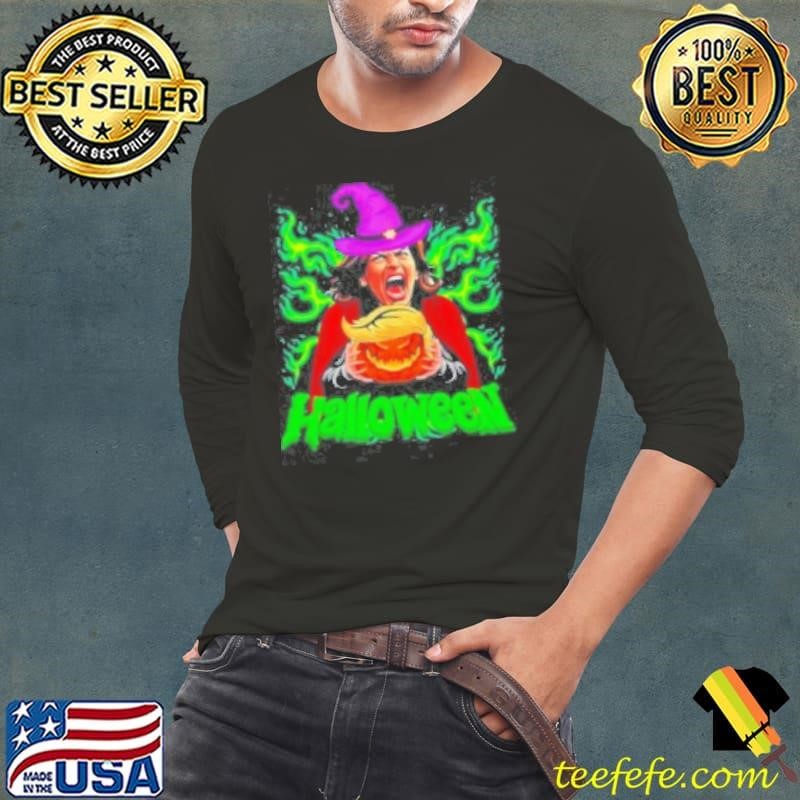Halloween 2024 Usa Kamala Halloween For President Pumpkin Donald Trump Shirt