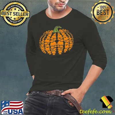 Halloween Pumpkins And Books Teacher Shirt