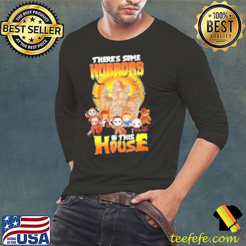Here Some Horrors In His House Long Sleeve Tee