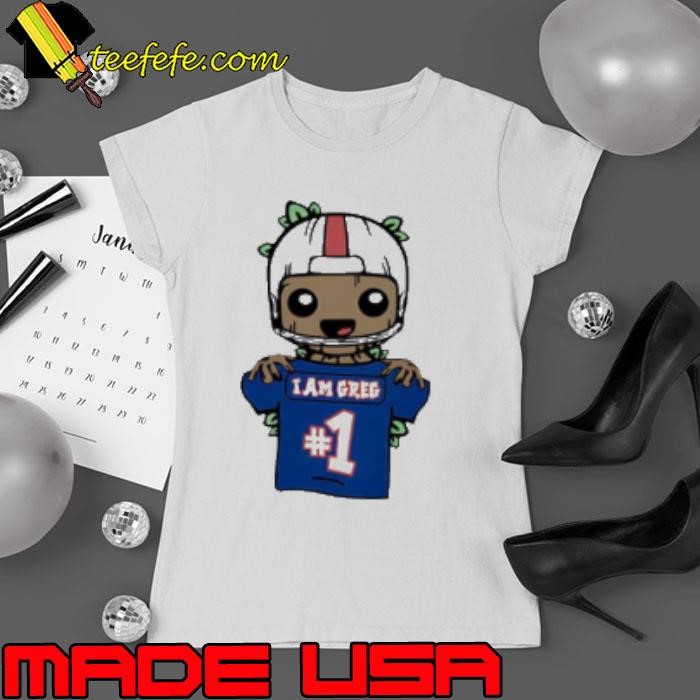 I am Greg Buffalo Bills Ladies tee