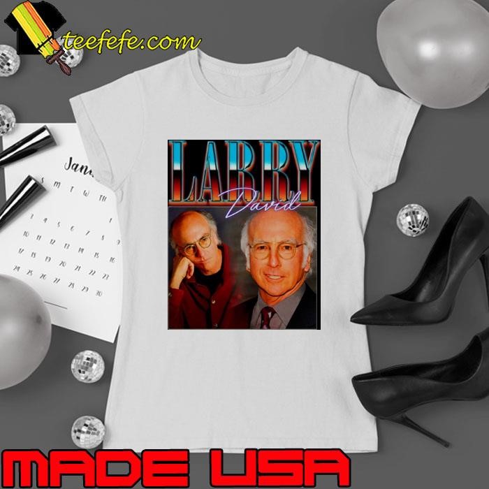 Illustration Graphic Larry David Ladies tee
