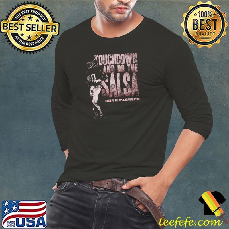 Isiah Pacheco football running back Kansas City Salsa Dance T-Shirt
