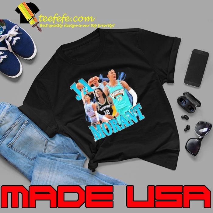 Ja Morant American professional basketball Vintage Collage T-Shirt