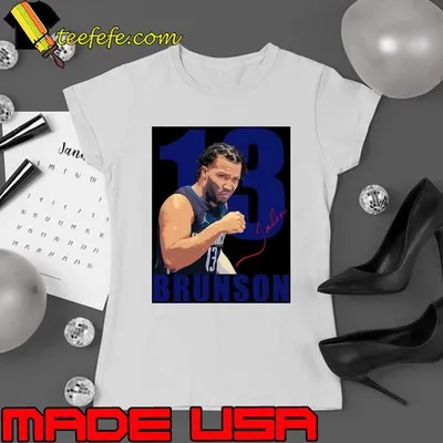 Jalen Brunson 13 American Basketball shirt