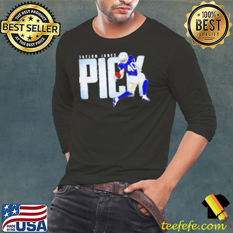 Jaylon Jones Indianapolis Pick Football Design Shirt