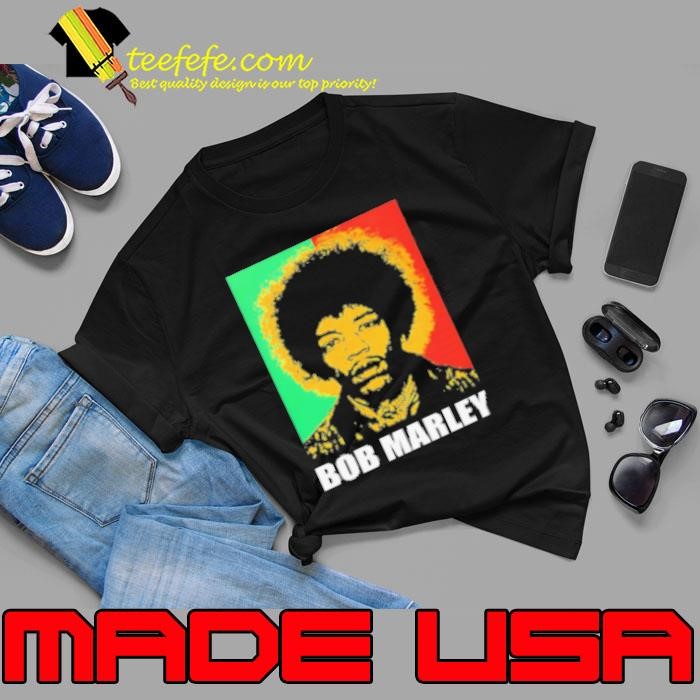 Jimi Hendrix Bob Marley parody Unisex