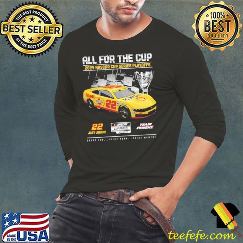 Joey Logano 2024 All For The Cup Nascar Series Playoffs T-Shirt