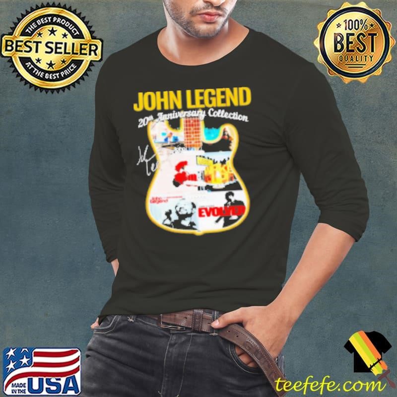 John Legend 20Th Anniversary Collection Signature Long Sleeve Tee