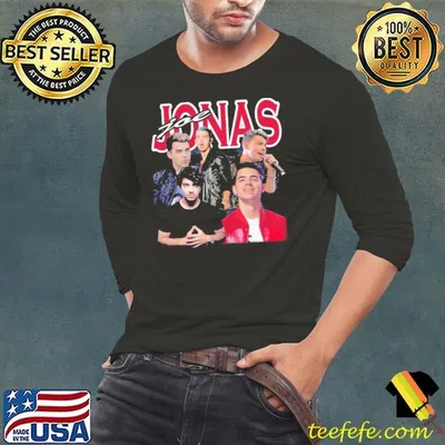 Jonas Brother an American pop rock band Retro Collage T-Shirt