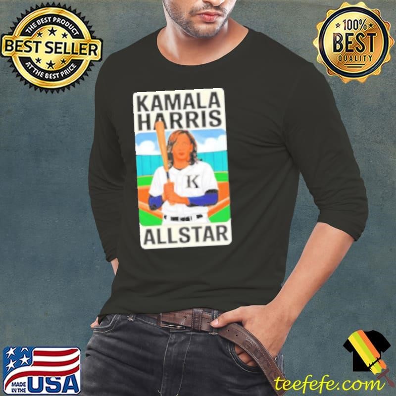 Kamala Harris Allstar baseball card Shirt