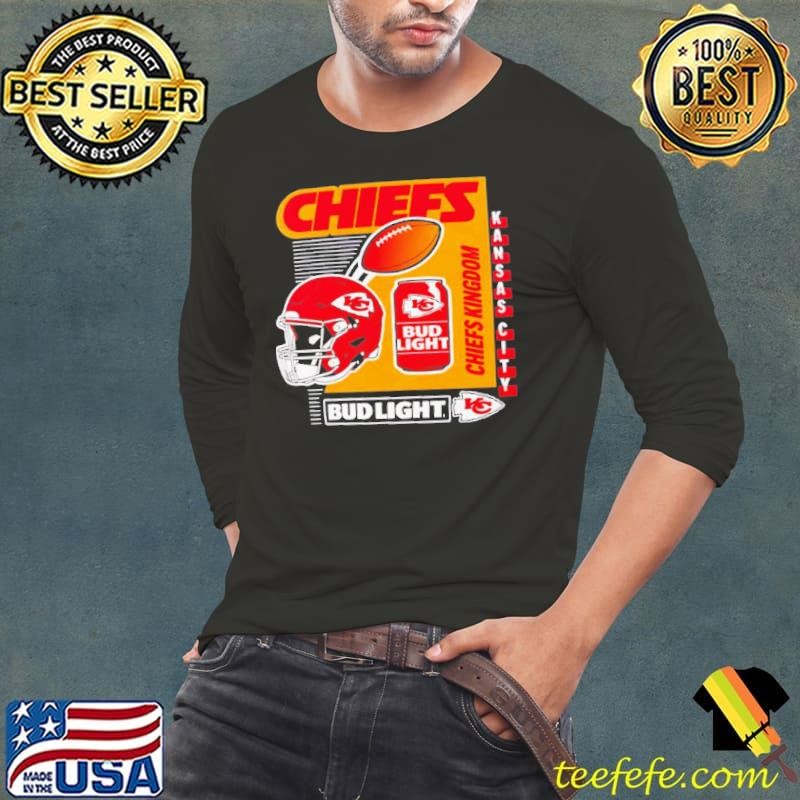 Kansas City Chiefs Bud Light Chiefs Kingdom Long Sleeve Tee