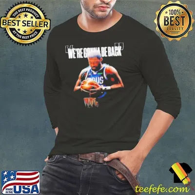 Kyrie Irving Dallas Mavericks basketball we're gonna be back Shirt