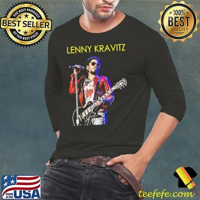 Lenny Kravitz American Singer Fanart American singer songwriter musician T-Shirt