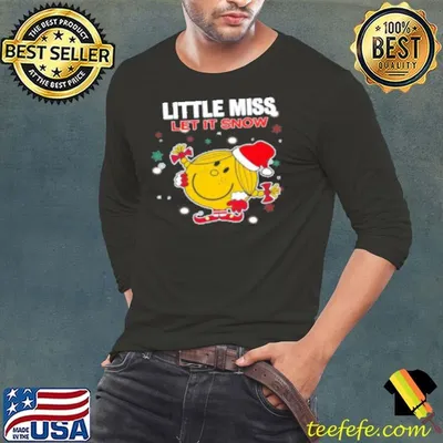 Little Miss Let It Snow Teacher Shirt
