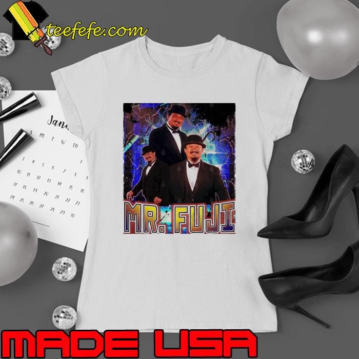 MR. FUJI American professional wrestler actor and manager T-Shirt