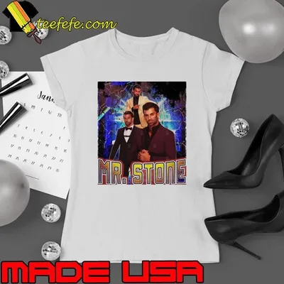 MR. STONE American professional wrestler and manager T-Shirt