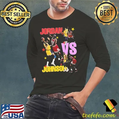 Magic Johnson Vs. Michael Jordan American businessman and former professional T-Shirt