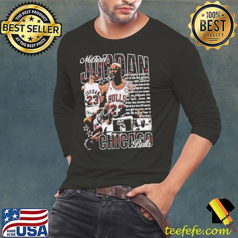 Michael Jordan American businessman Retro Bootleg Long Sleeve Tee