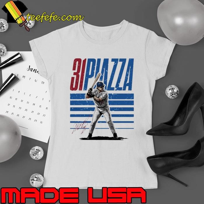 Mike Piazza American former baseball catcher New York M Starter T-Shirt