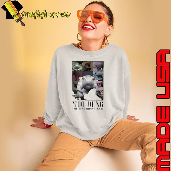 Moo Deng The Tiny Hippo Tour Sweatshirt