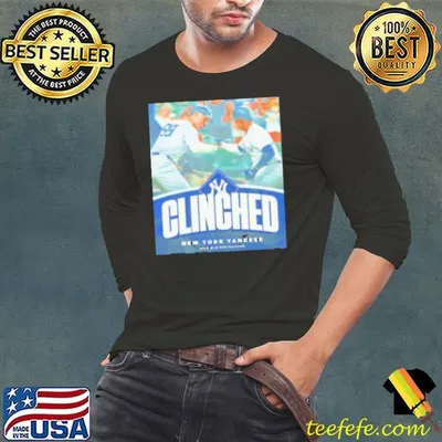 New York Yankees 2024 MLB Postseason Clinched Shirt
