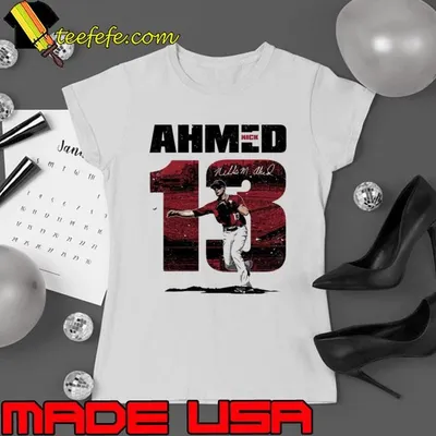 Nick Ahmed American professional baseball shortstop Arizona Stadium T-Shirt