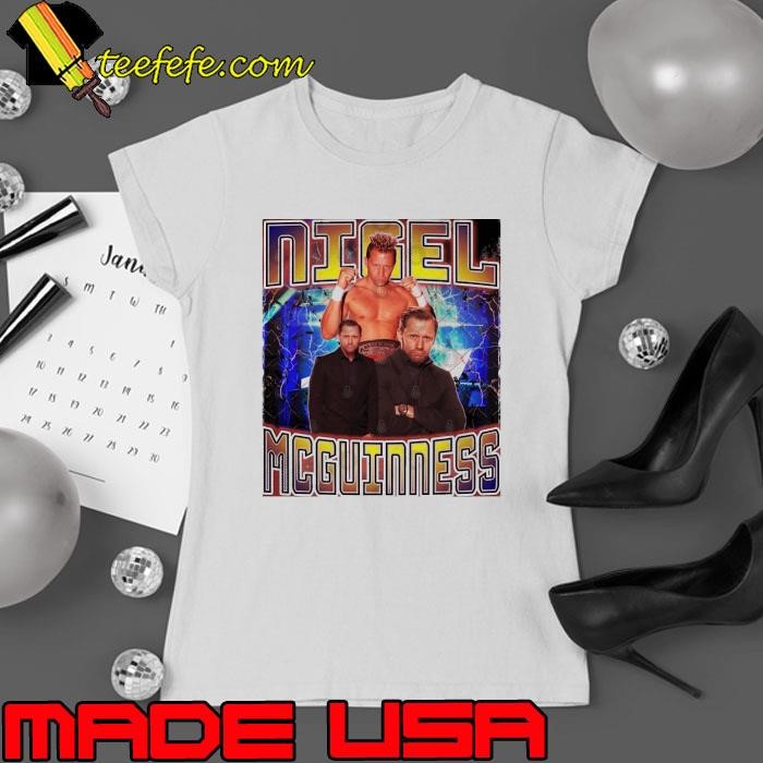 Nigel McGuinness English professional wrestler commentator T-Shirt