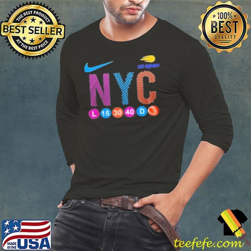 Nike NYC 2024 US Open Celebrating The PowerOf Tennis Long Sleeve Tee