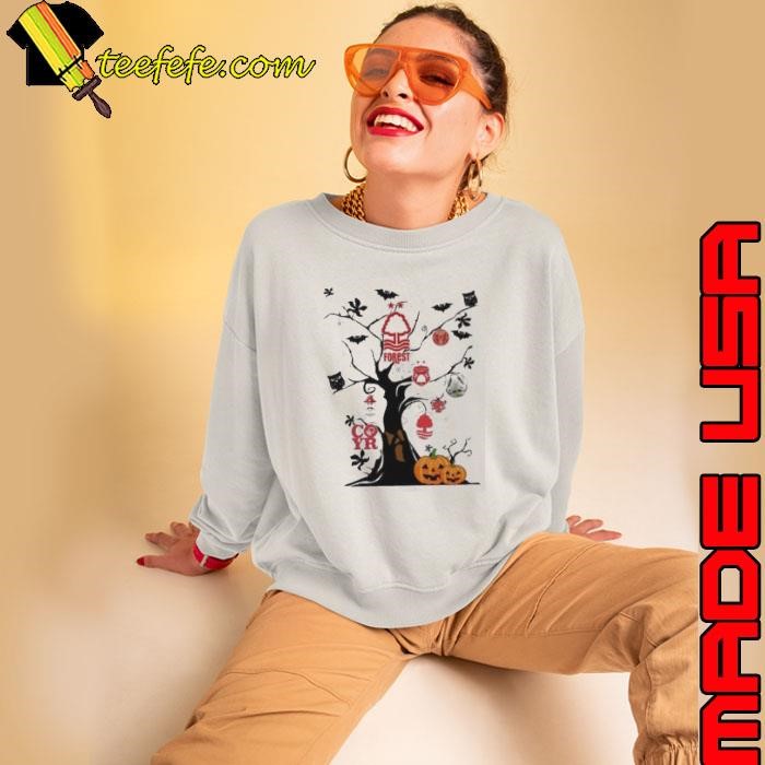 Nottingham Forest F.C. Halloween Hanging Tree Spooky Sweatshirt