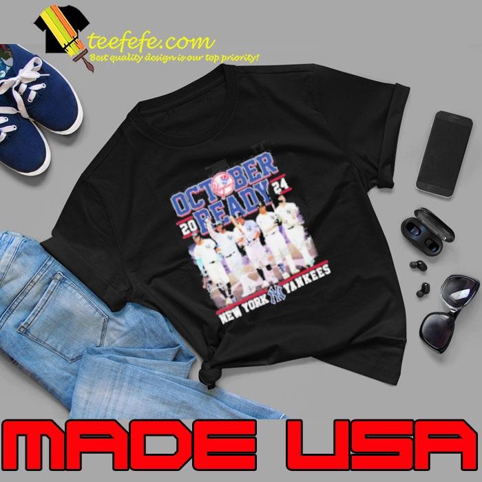 October Ready 2024 New York Yankees signatures Unisex