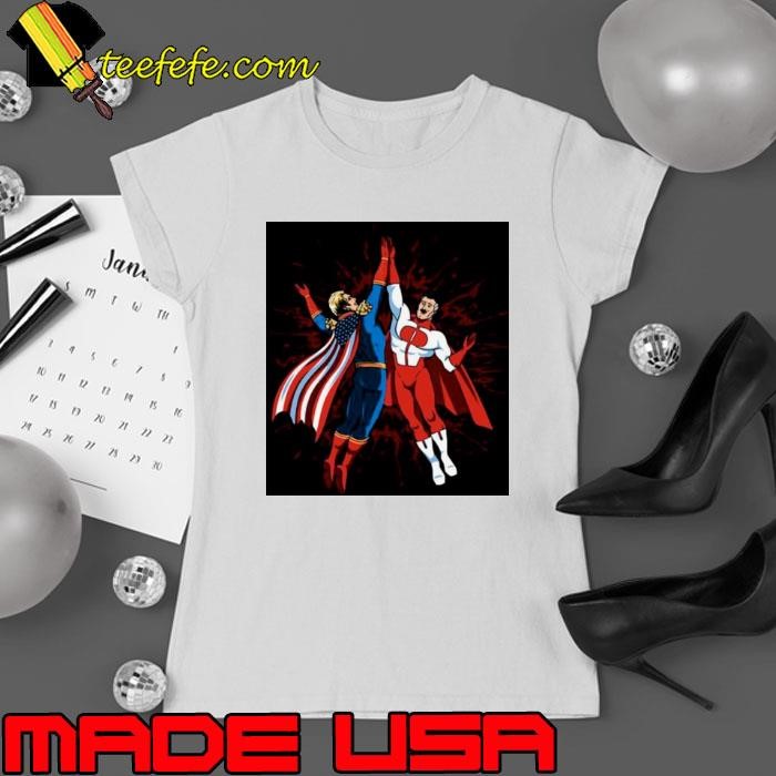 Omni Man And Homelander Highfive shirt