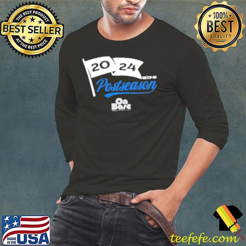 On Base With Mookie Betts Postseason 2024 Long Sleeve Tee