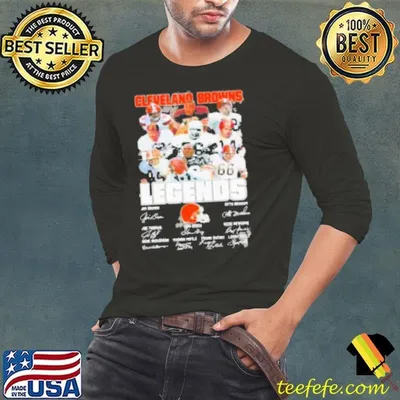 Original Cleveland Browns Legends Sport Team 2024 Signatures Shirt