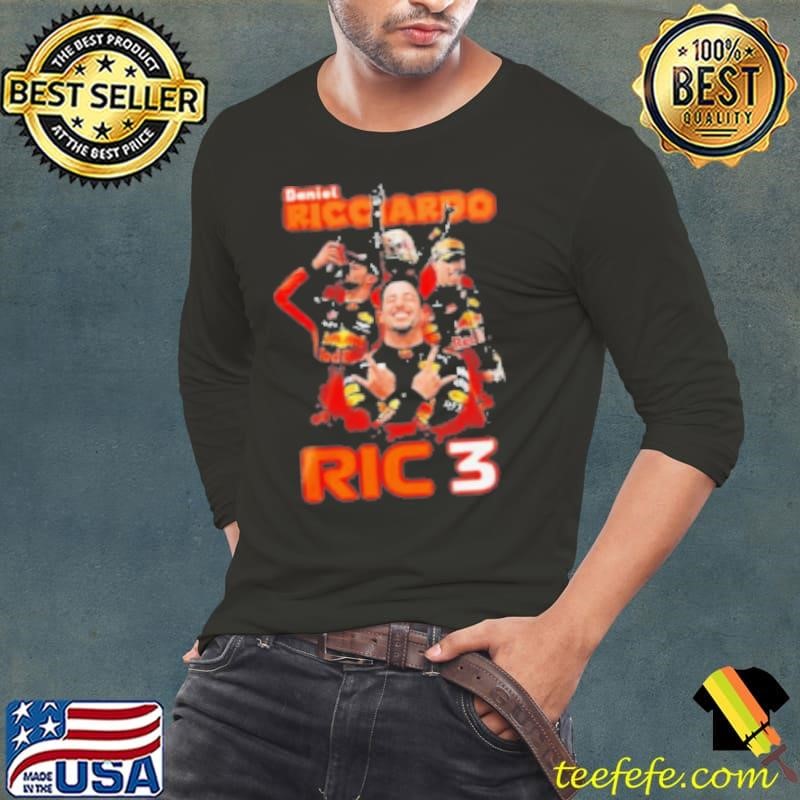 Original Daniel Ricciardo Ric3 No Regrets Only Memories 2024 Shirt