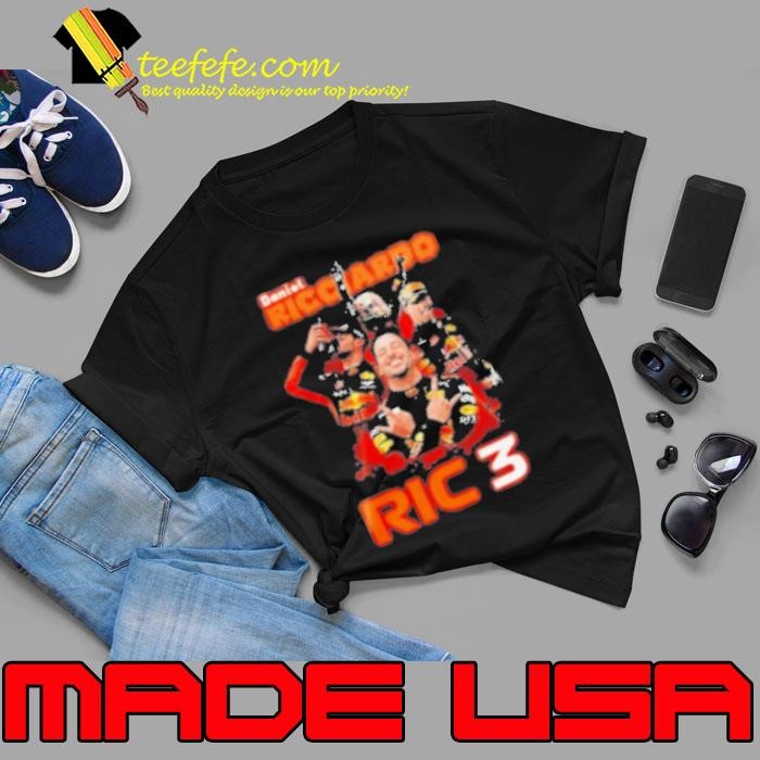 Original Daniel Ricciardo Ric3 No Regrets Only Memories 2024 Unisex