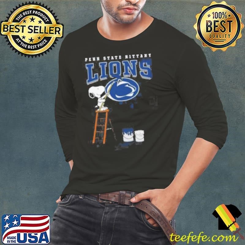 Penn State Nittany Lions Snoopy Painting Shirt