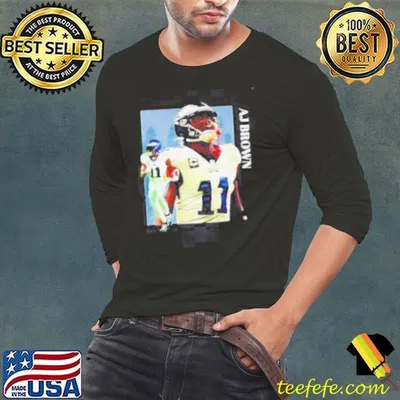 Philadelphia Eagles AJ Brown City retro shirt