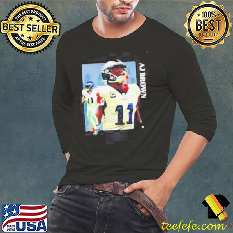 Philadelphia Eagles AJ Brown City retro shirt