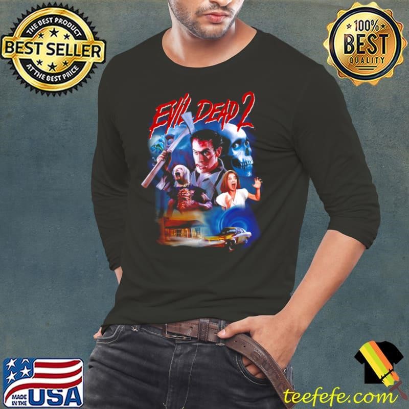 Poster Collage Evil Dead Long Sleeve Tee