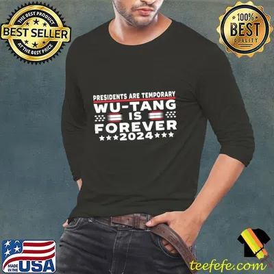 Presidents are temporary wu-tang is forever 2024 stars election T-Shirt