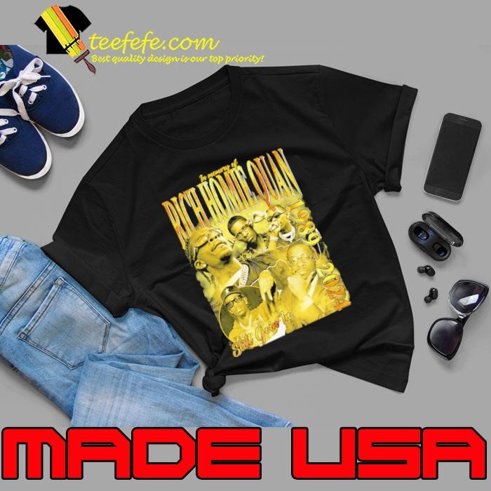 RIP Rich homie quan Vintage 1989 2024 American Rapper Unisex