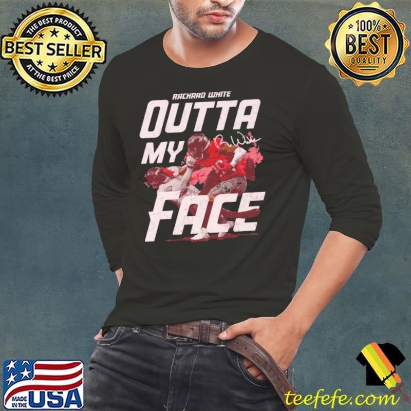 Rachaad White American football running back Tampa Bay Outta My Face Long Sleeve Tee