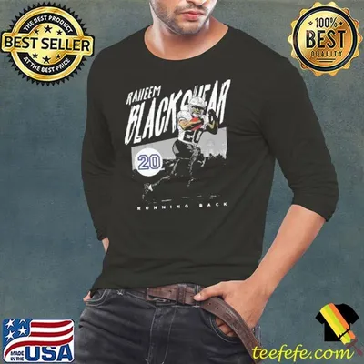 Raheem Blackshear Carolina Grunge American football running back T-Shirt