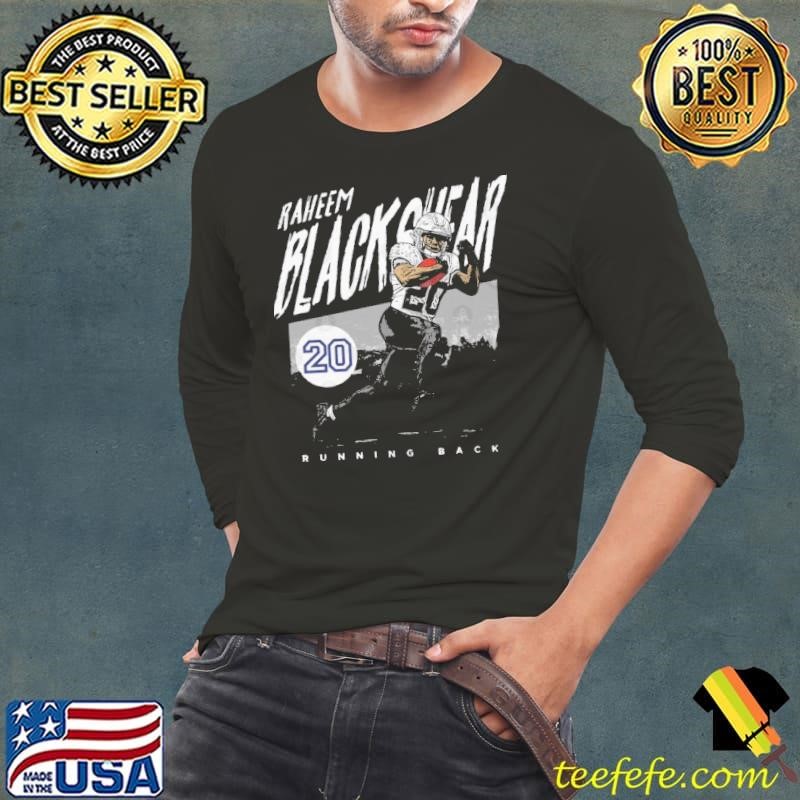 Raheem Blackshear Carolina Grunge American football running back T-Shirt